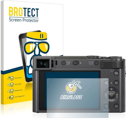 Screenprotector voor Panasonic Lumix DC-TZ200 Beschermglas transparant