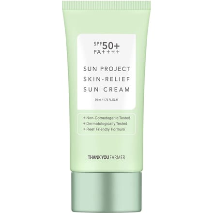 [BEDANKT BOER] Sun Project Relief Zonnebrandcrème SPF50+ PA++++ 50ml beige