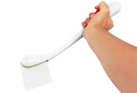 Vitility - Toilethulp - Billenreiniger met lange steel - Ergonomisch handvat