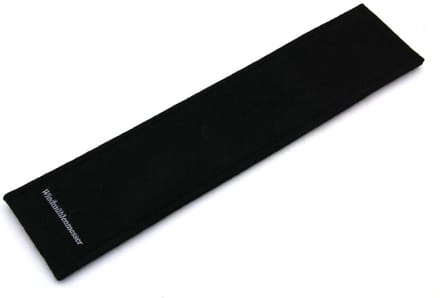 Robert Herder Windmühlenmesser Messer-Etui van Zwart Wollen Vilt – 240x55x2 mm