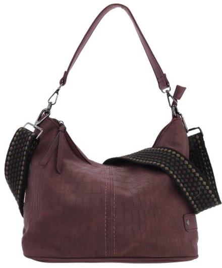 Burgundy schoudertas Palma OLT17551