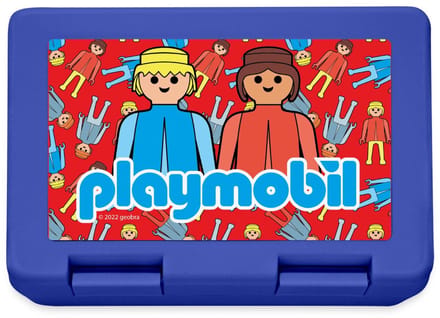 Playmobil Logo En Klassieke Figuren Broodtrommel Lunchbox