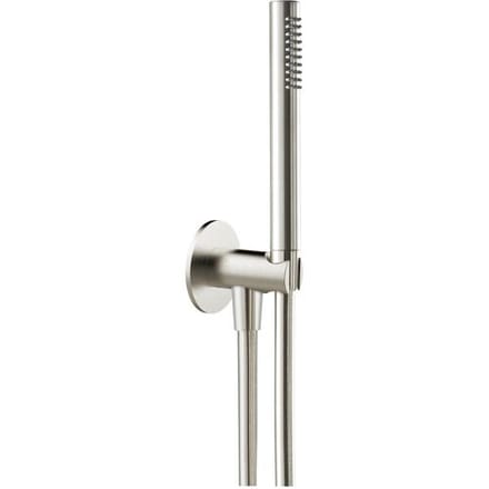 Herzbach LIVING SPA iX bath set with holder and connection bend seven round 17.914400.1.09