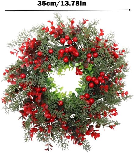 Allecto - Kerstkrans - Decoratieve Adventskrans - Stijlvolle