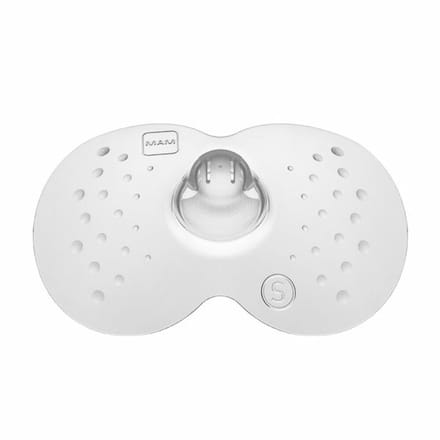 MAM - Tepelhoedjes - Skinsoft-Siliconen - Zachte Pasvorm - Maat S - 2 stuks