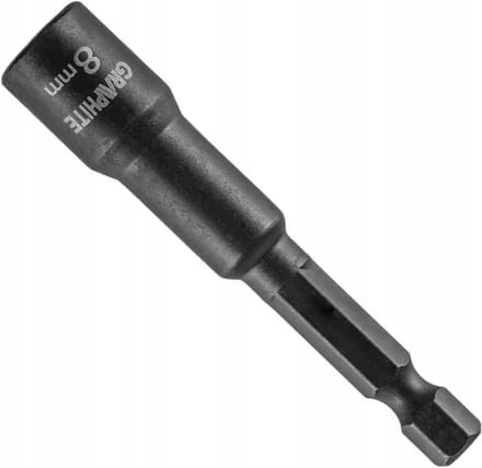Magnetische dopsleutel bit - 8mm - 1/4" - S2 staal