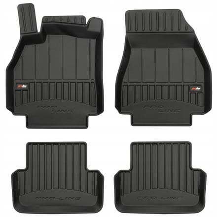 FROGUM ProLine - Automatten - Renault Megane II 2002-2008 automat - 3D rand - Versterkt - Geurloos