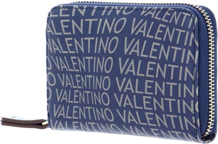 VALENTINO Portemonnee Samosa Coin Purse Blu / Grigio Donkerblauw