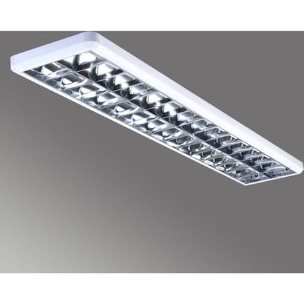G & L Handels GmbH Raster-opbouwlamp 432, wit, lengte 154,5 cm