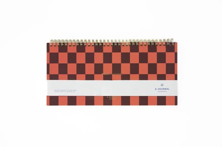 A-Journal - Weekplanner - Bureau - Spiraal - Geruit