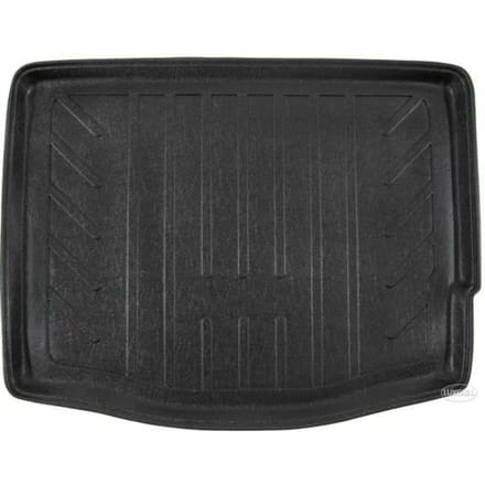Tapis De Coffre - SCOUTT - Ford Focus 3 - Sur Mesure - 100% Imperméable - Antidérapant noir