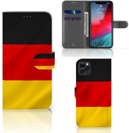 Apple iPhone 11 Pro Max Bookstyle Case Duitsland
