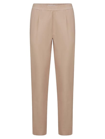Slim Fit-7/8-broek Van Peter Hahn beige