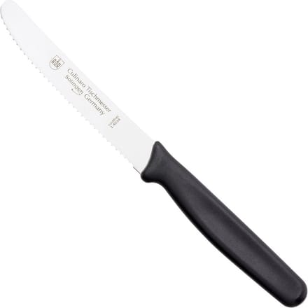 RÖR Solingen Tafelmes Culinaro – RVS – Lemmet 11 cm – Kunststof Heft – Zwart