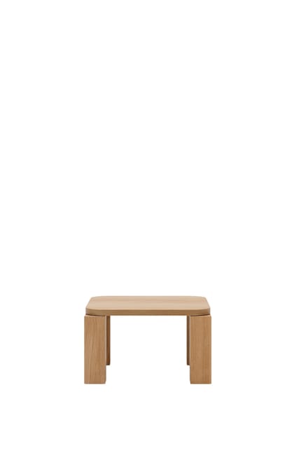 New Works Atlas Coffee Table - eiken - 60 x 60 cm