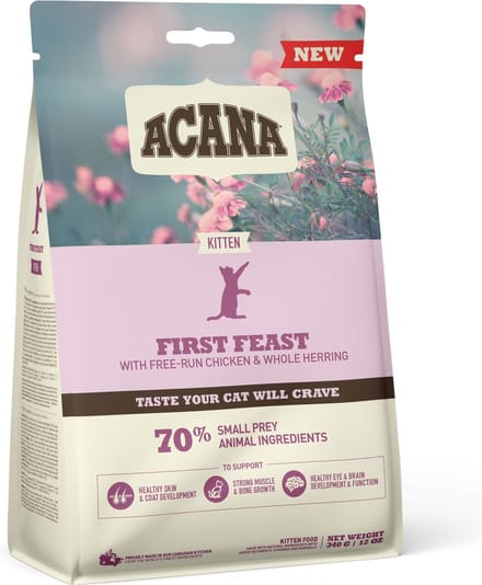 Acana Kitten First Feast Kip&Haring - Kattenvoer - 340 g