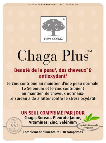 New Nordic Chaga Plus 30 tabletten