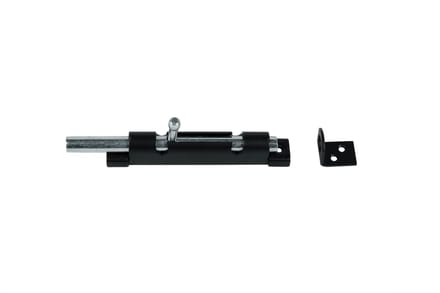 Wovar Tuinheksluiting Zwart 100 mm | Per Stuk