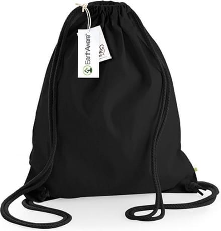 EarthAware? Organic Gymsac (Zwart)