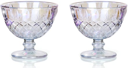 Ice cream glass 2pc