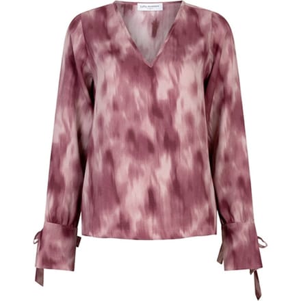 Lofty Manner Blouse Blouse Lora Ra01 318 Mauve Ombre Dames Maat - S