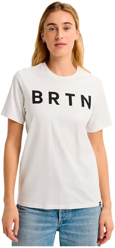 Burton Brtn T-shirt Met Korte Mouwen Wit XL