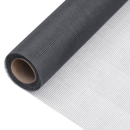 vidaXL - Gaas - 100x500 - cm - glasvezel - grijs