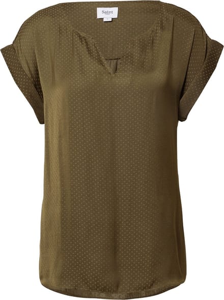 Mouwloos shirt Classic fit Army Green dark green