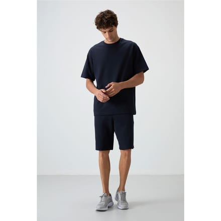 Oversized T-shirt en Shortset