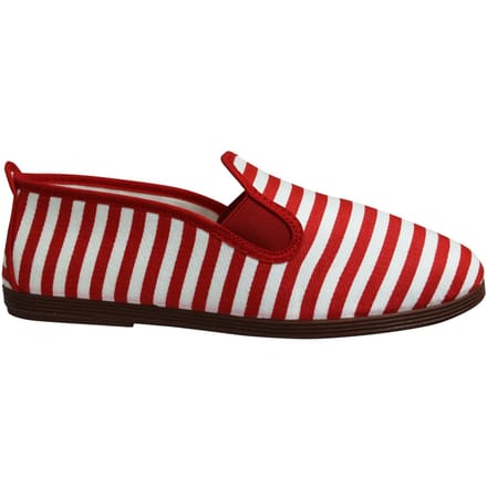 Flossy Style Corella Rood/Wit Plimsolls