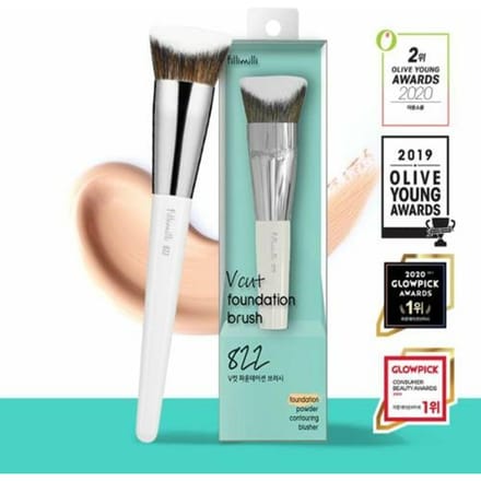 [Fillimilli] V-Cut Foundation Brush 822