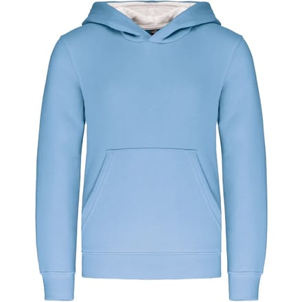 Junior Hoodie Kariban Contrastée