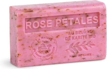 La maison du savon de Marseille. Handzeep Rose petals