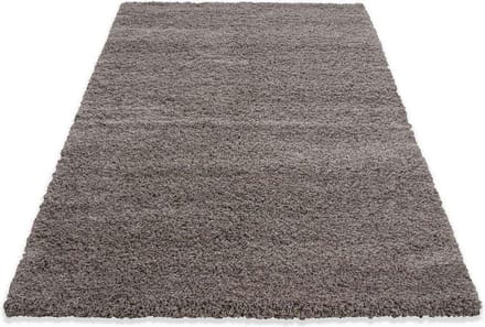 Hoogpolig vloerkleed Life - beige - 100x200 cm