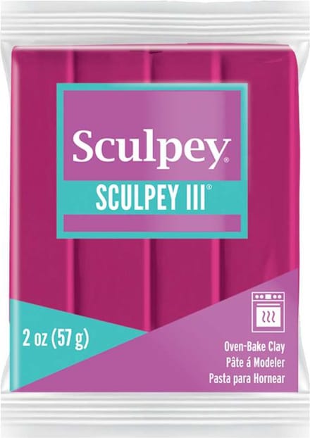 Klei III berry - 57 gr - Sculpey