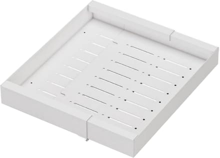 Kast Organizer - Uittrekbare Lade - Keuken Opbergen - Stille Demping Rails - Verstelbaar Breed - Wit