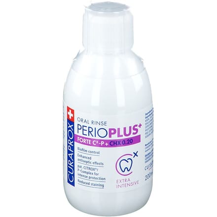 Curaprox Perio Plus+ Forte Cx P 0.20 CHX bain de bouche 200 ml