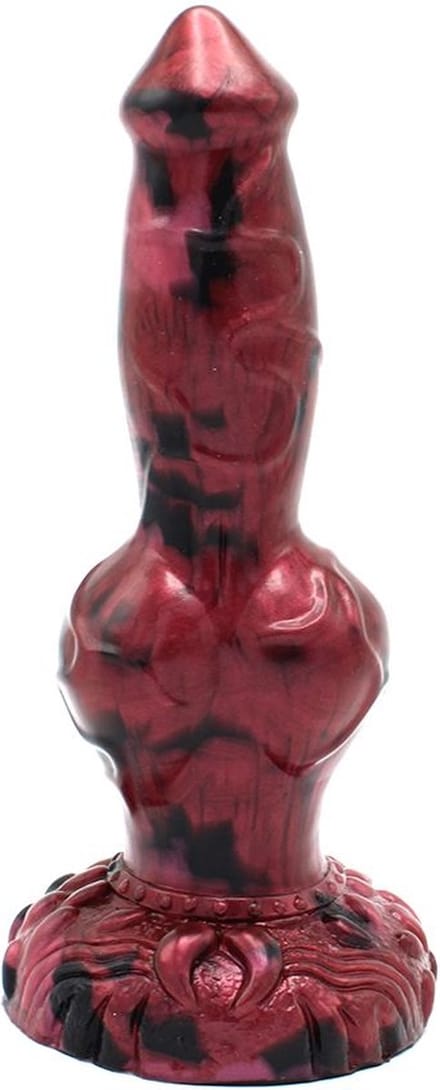Kiotos Monstar - Dildo Beast 65 Hector de Herder - Zwart/Rood