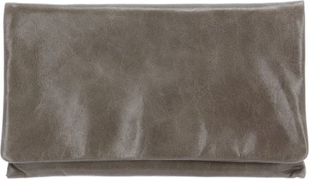 abro Leren Koppeling Avondtas Leather Athene Clutch Bag Tope Grijs
