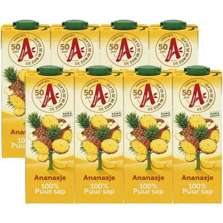 Appelsientje Ananasje Pure Juice - 1 L