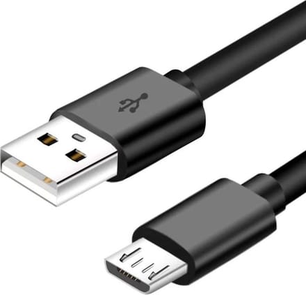 GO SOLID! ® Micro USB-kabel 2m geschikt voor Google Chromecast Ultra Video 2e generatie 3e generatie GA00439-DE