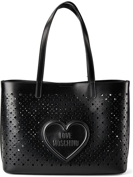 Love Moschino Basket Shopper Tas 34 cm - 9 L - black