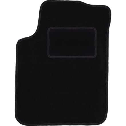 Bestuurdersmat zwart voor: Citroen C3 I hatchback (2002-2009)
