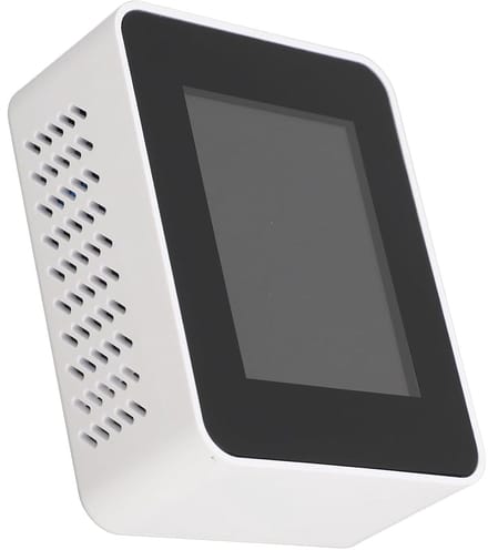 CO2 Detector - Luchtkwaliteit Meter - Binnenlucht Meten - 5 in 1 Analyse - 9 x 3.5 x 7 Cm