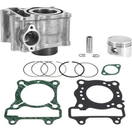 Cilinder-zuigerset Ø52.4mm P2R voor scooter Honda 125 Fes Pantheon pen Ø14mm