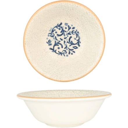 Bonna Kommetje - Viento - Porselein - 16 cm (400cc) - set van 6