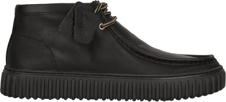 Leren Veterschoenen Met Rubberen Zool