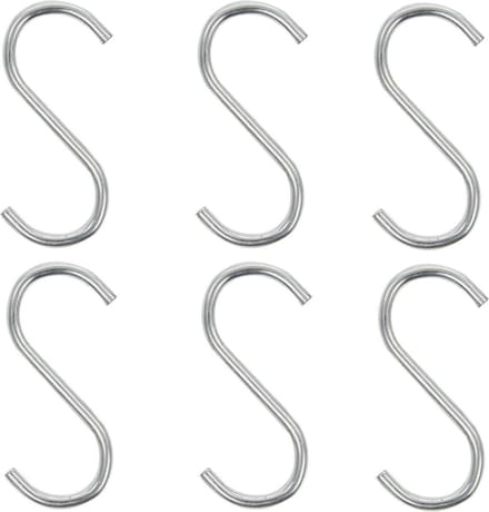 ProPlus S-Haak - Ø 4 mm 6 cm 6 stuks - Blister