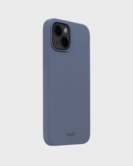 Holdit Silicone Case geschikt voor Apple iPhone 14 / 13 - Pacific Blue