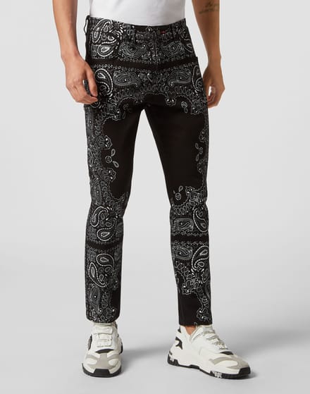 Jeans Skinny Fit Paisley
